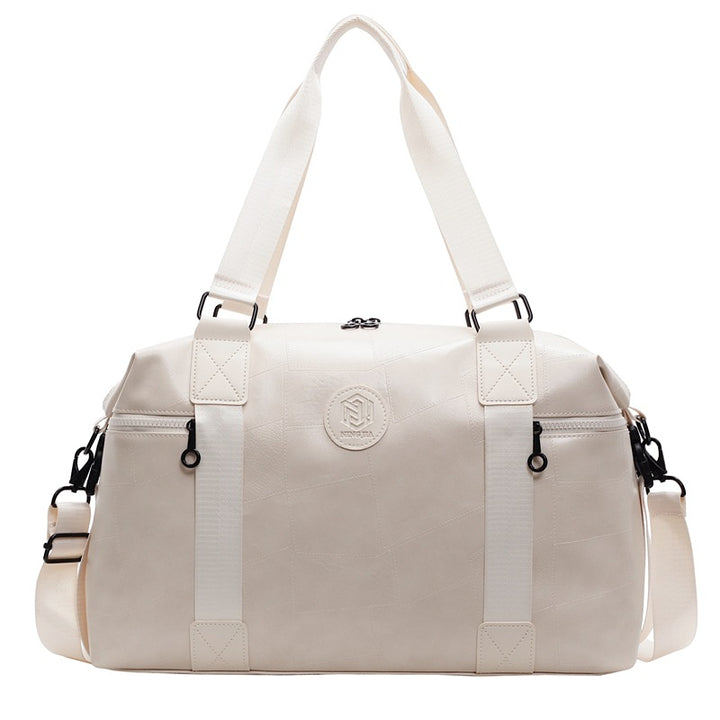 Premium Leather Sports Duffel Bag