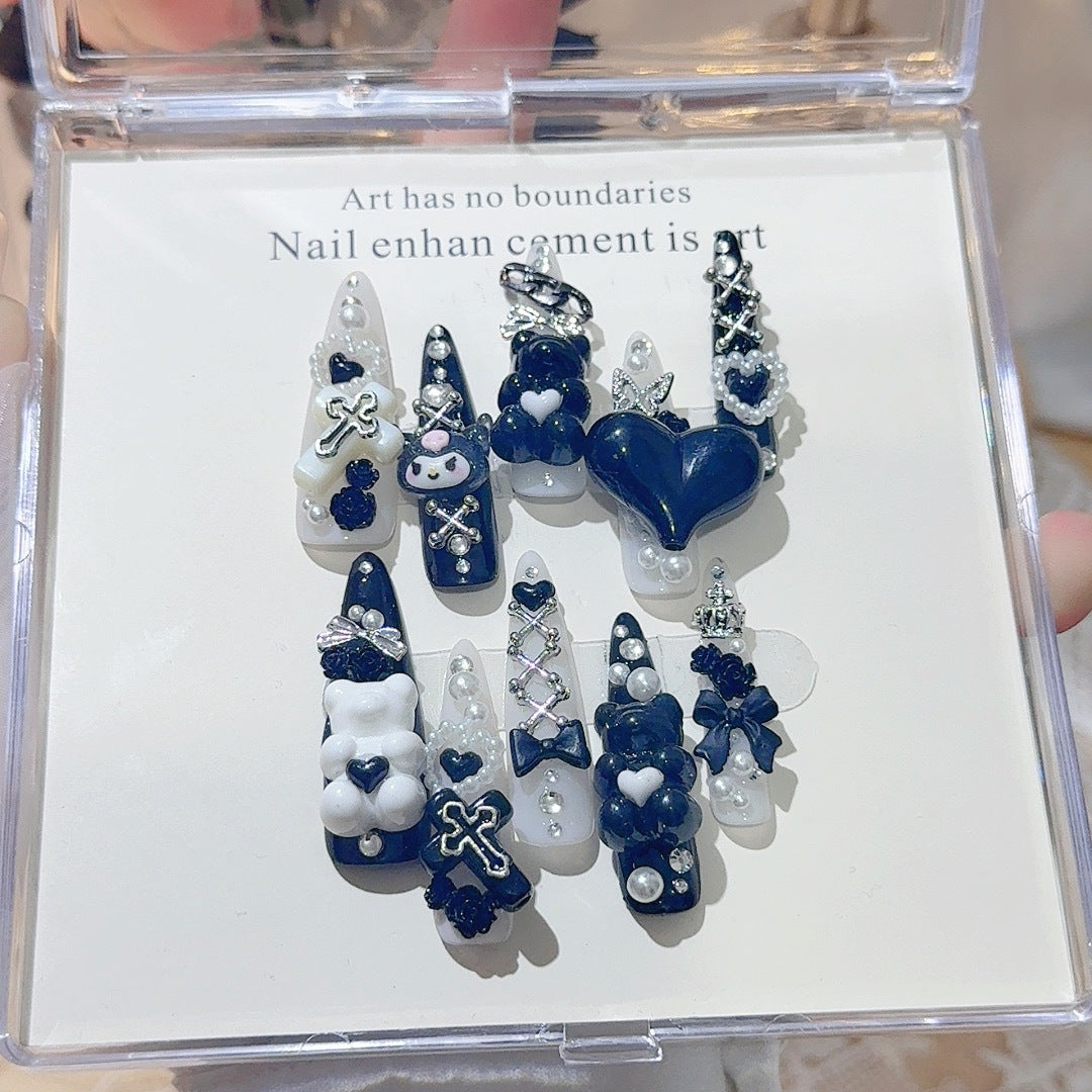 Creative 3D Thematic Nail Art Set
