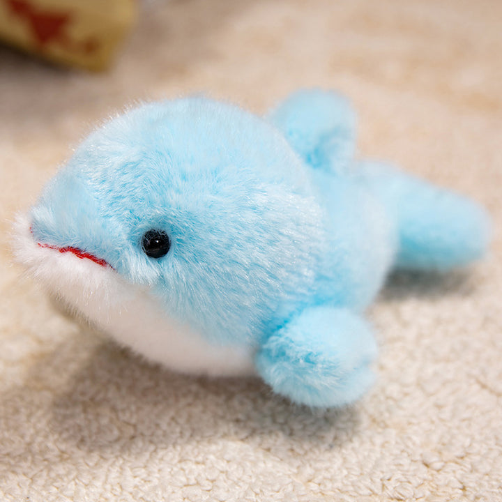 Plush Orca Whale Soft Toy with Ultra-Soft Faux Fur and Curved Huggable Body Kalsten