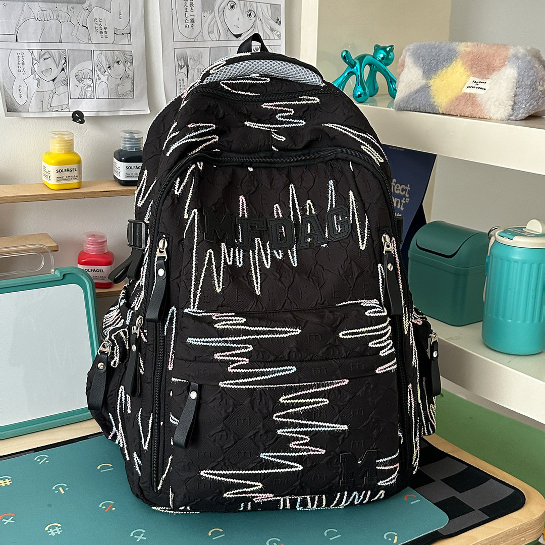 Decorative Graphic Backpack Kalsten