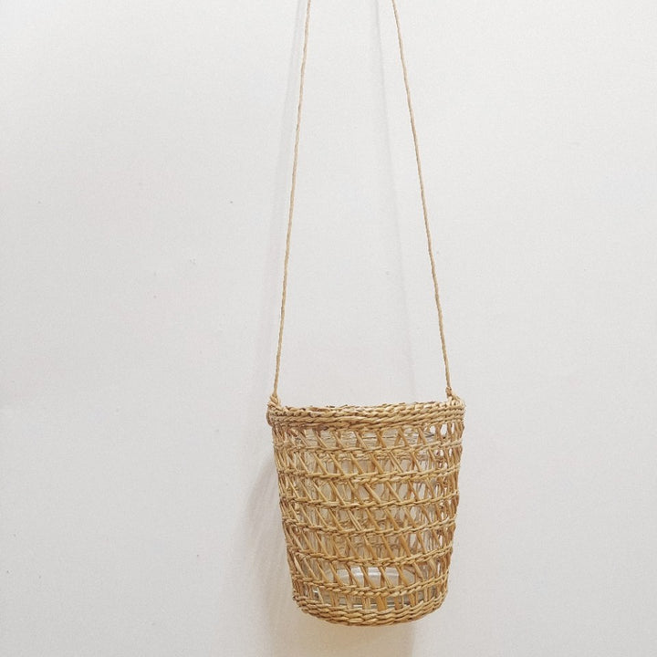 Decorative Woven Hanging Planter Kalsten