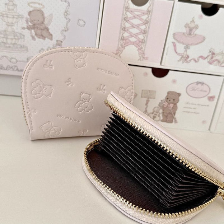Cute Cartoon-Embossed Mini Pouch Kalsten