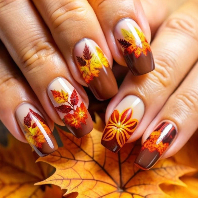 Autumn Nail Art Kalsten