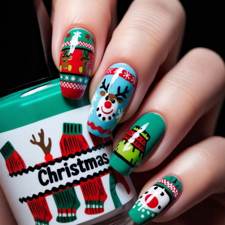 Christmas Art Nails Kalsten