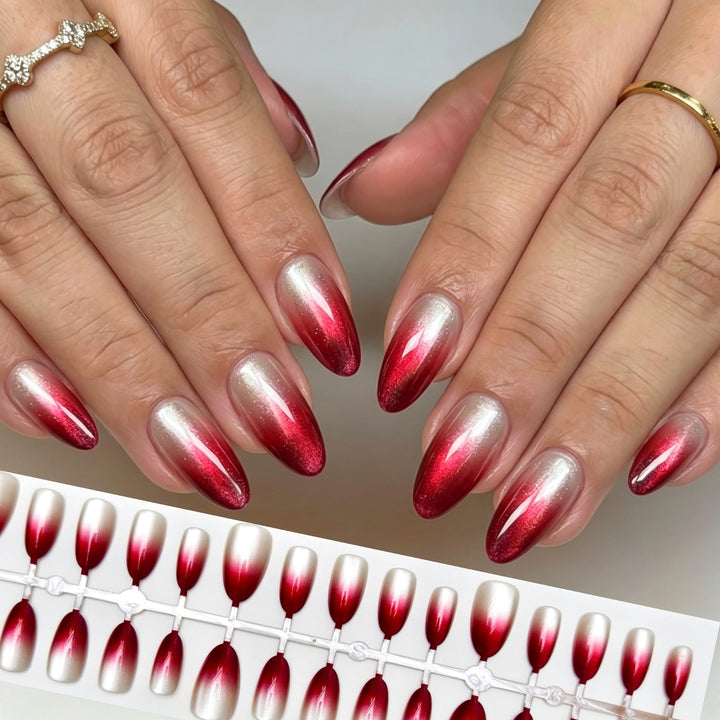 Ombre Glitter Press-On Nail Set