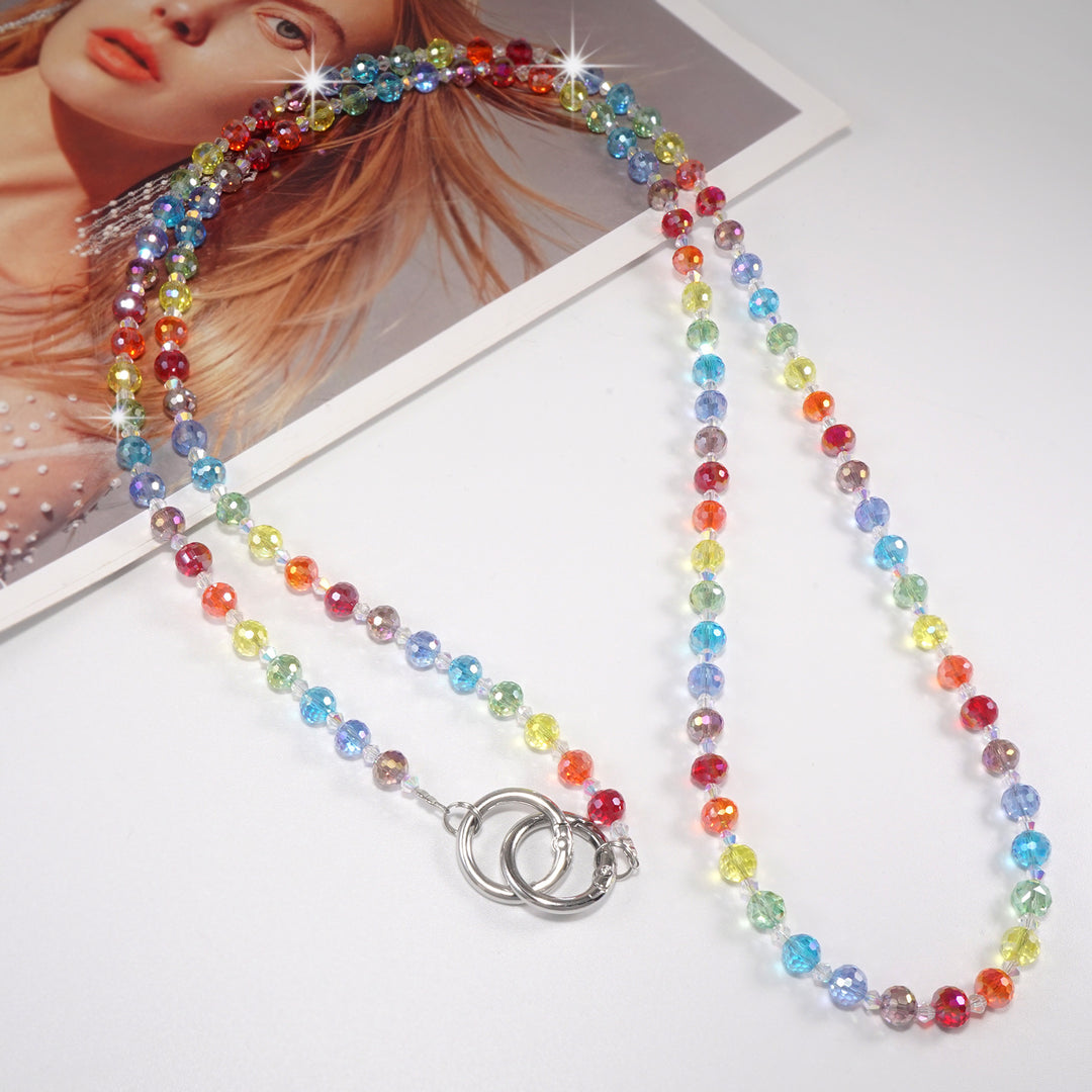 Colorful Crystal Beaded Eyewear Chain Kalsten