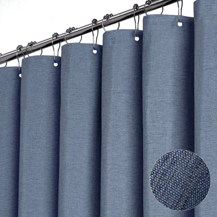 Textured Fabric Shower Curtain Kalsten