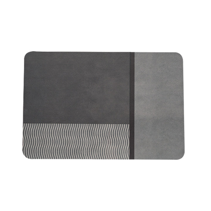 Modern Geometric Design Bath Mat