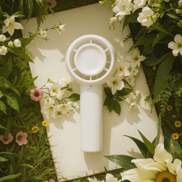 Ladies portable handheld fan with ergonomic design Kalsten 1781629808