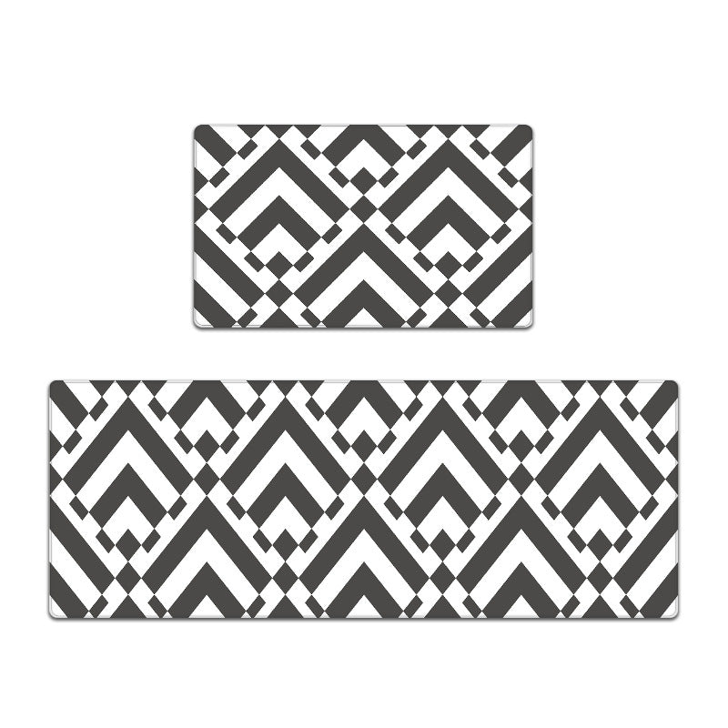 Geometric Pattern Kitchen Mat Set Kalsten 1791538328