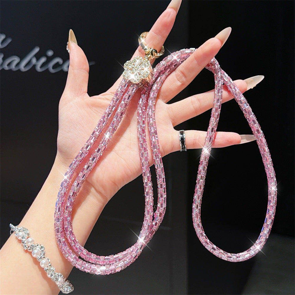Sparkling Crystal Charm Eyewear Lanyard Kalsten