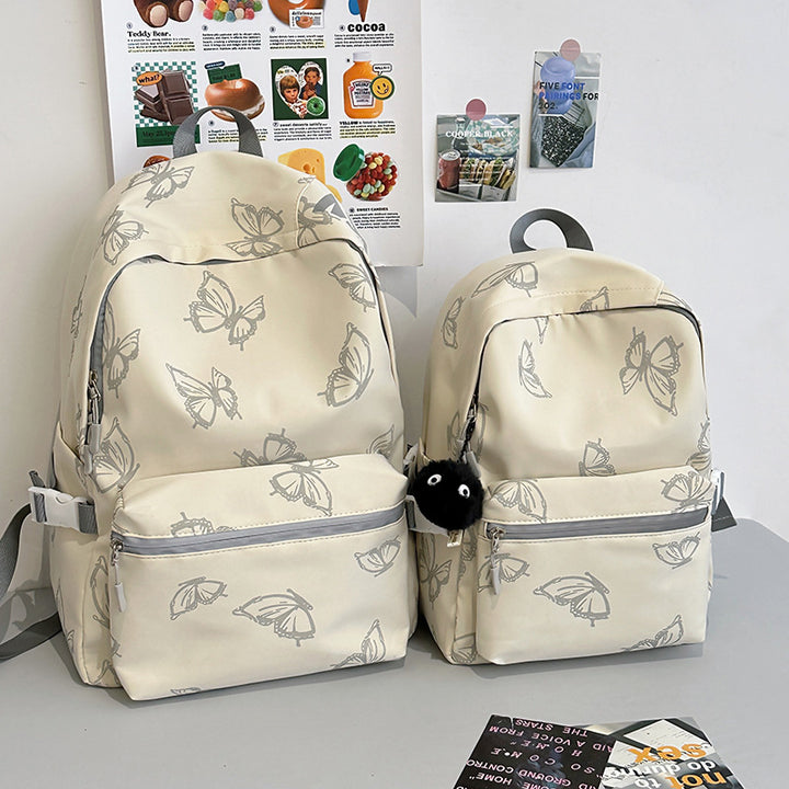 Stylish Butterfly Print Backpack Kalsten
