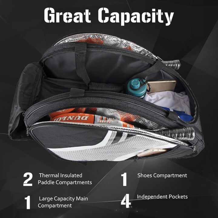 Multi-Compartment Sports Equipment Backpack Kalsten
