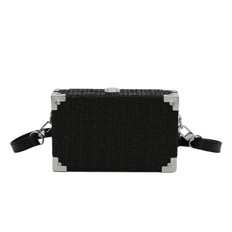 Chic Textured Crossbody Clutch