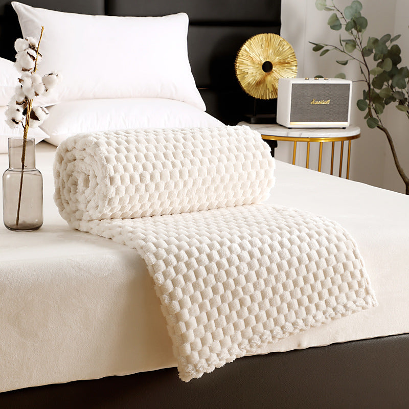 Women Soft and Cozy Plaid Blanket Kalsten