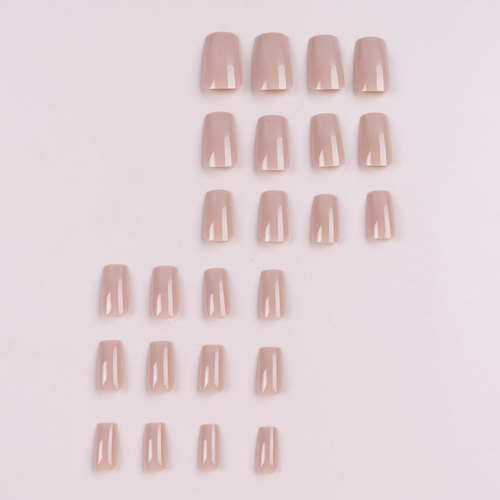 Natural Glossy Press-On Nails  1791110806