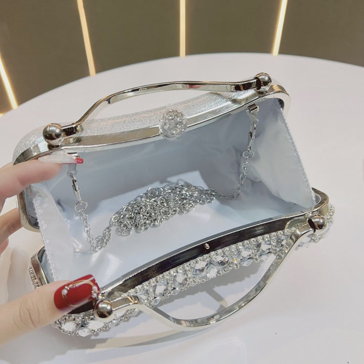 Crystal-Encrusted Evening Clutch