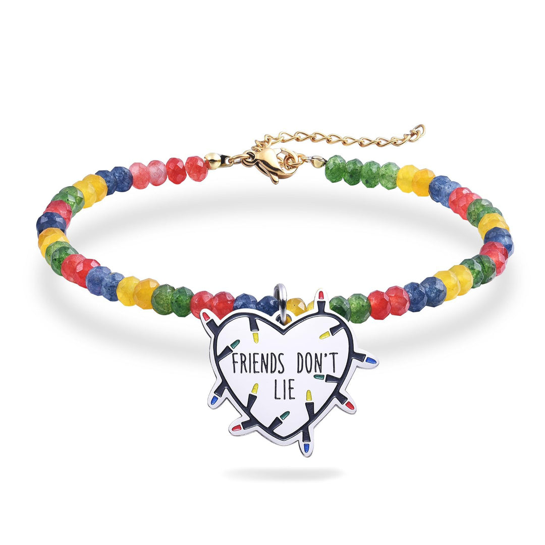 Colorful Beaded Friendship Necklace Kalsten