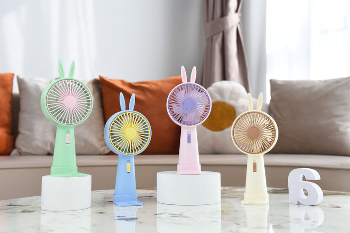 Women Portable Hand Fan with Funny Animal Design Kalsten