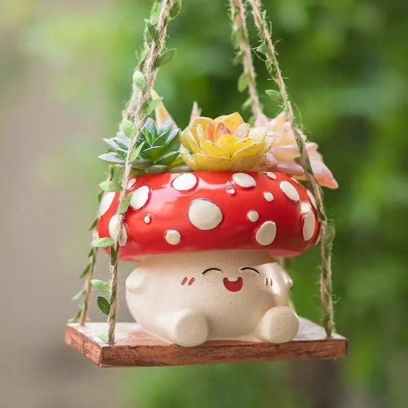 Hanging Mushroom Planter Kalsten