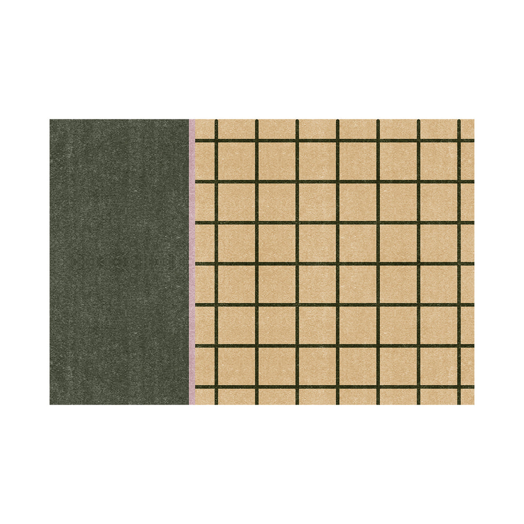 Stylish Geometric Pattern Bath Mat Kalsten
