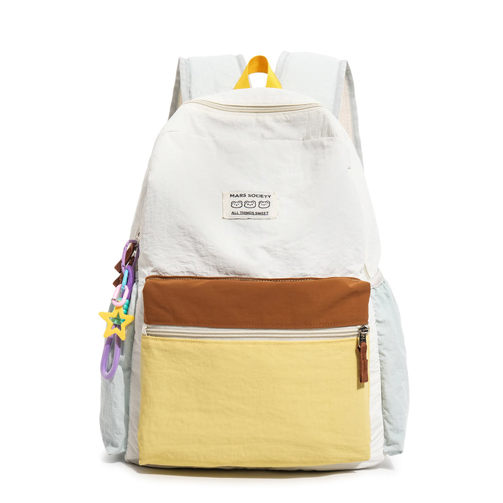 Color-Block Casual Backpack Kalsten