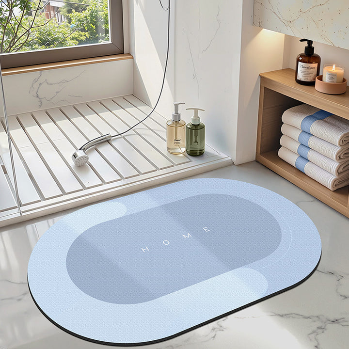 Modern Abstract Bathroom Mat