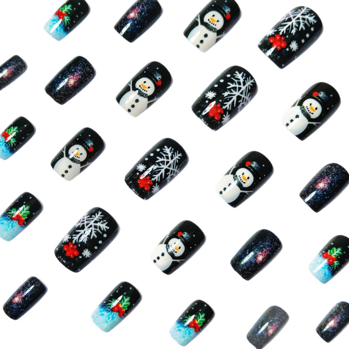 Festive Holiday Nail Art Set Kalsten