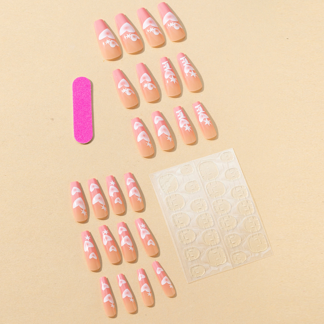 Themed Long Press-On Nails Kalsten