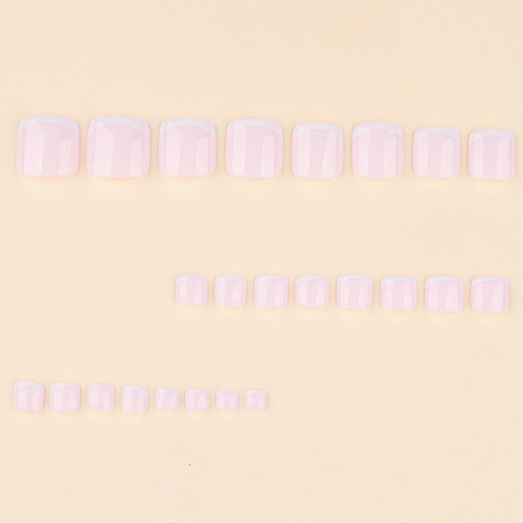 Elegant and Easy-to-Care-for Toenail Art Kalsten