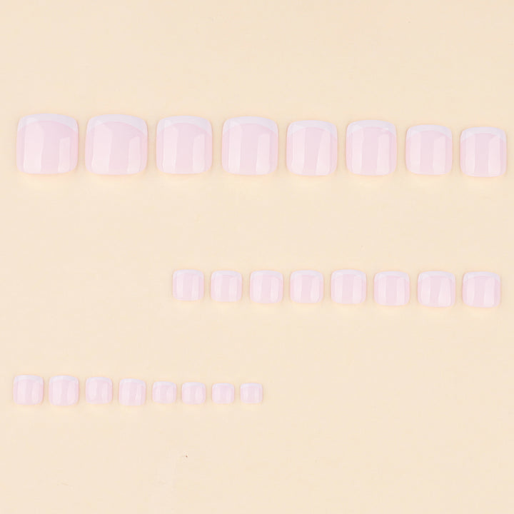 Elegant and Easy-to-Care-for Toenail Art Kalsten