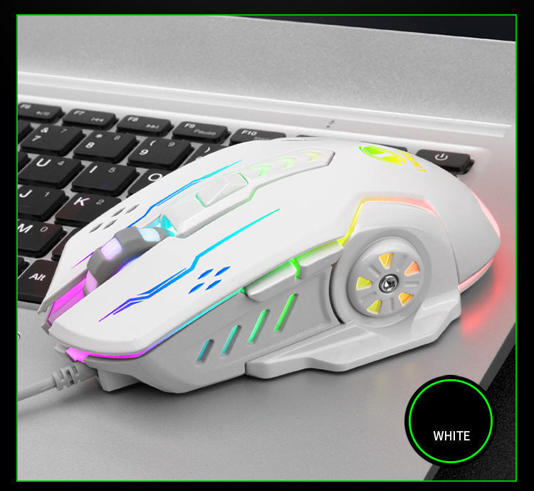 High-Precision RGB Gaming Mouse with Adjustable DPI Kalsten