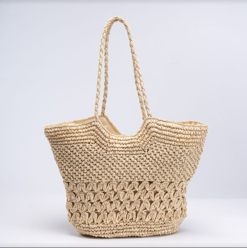 Elegant and Woven Beach Bag Kalsten