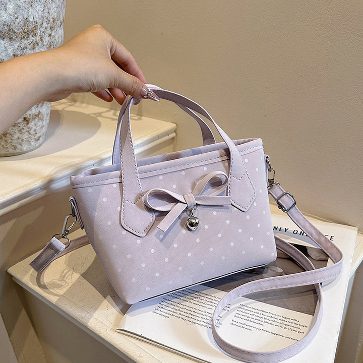 Polka Dot Mini Handheld Purse