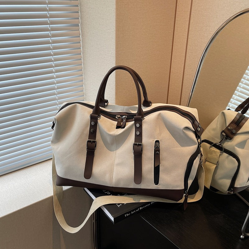 Multi-Functional Canvas Weekend Duffle Bag Kalsten