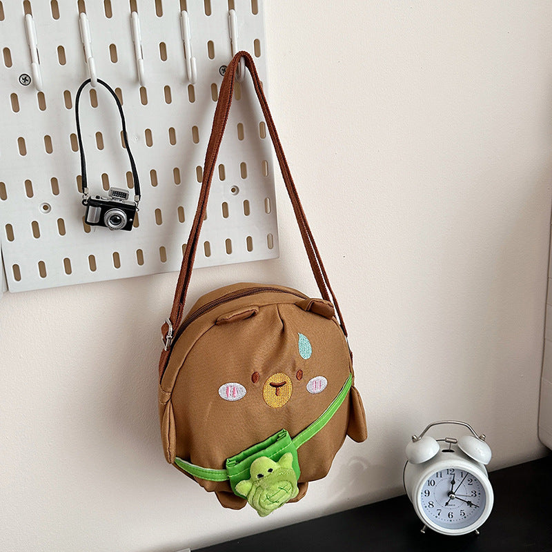 Plush Shoulder Bag in Animal Design Kalsten