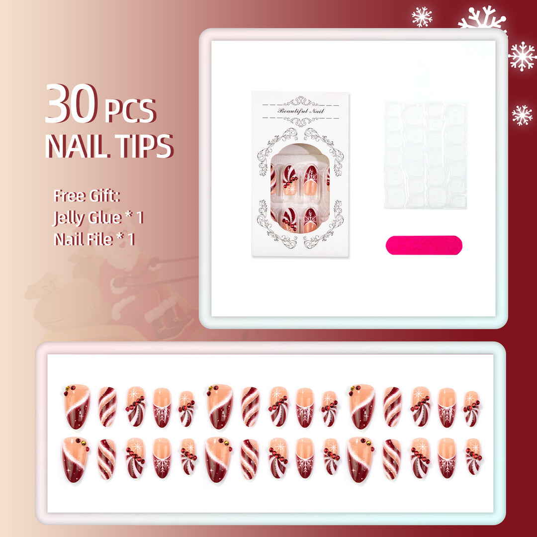 Festive Luxury Nail Art Set