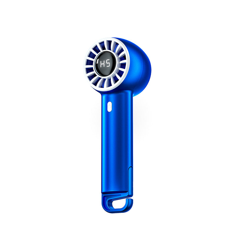 Women Portable Handheld Fan with LCD Display Kalsten