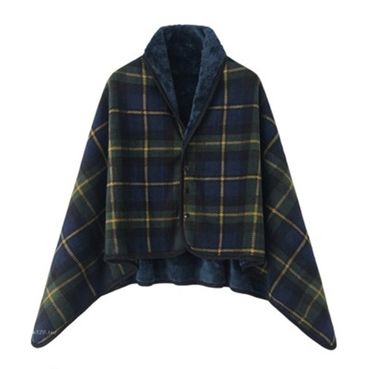 Women Cozy Blanket Poncho Kalsten