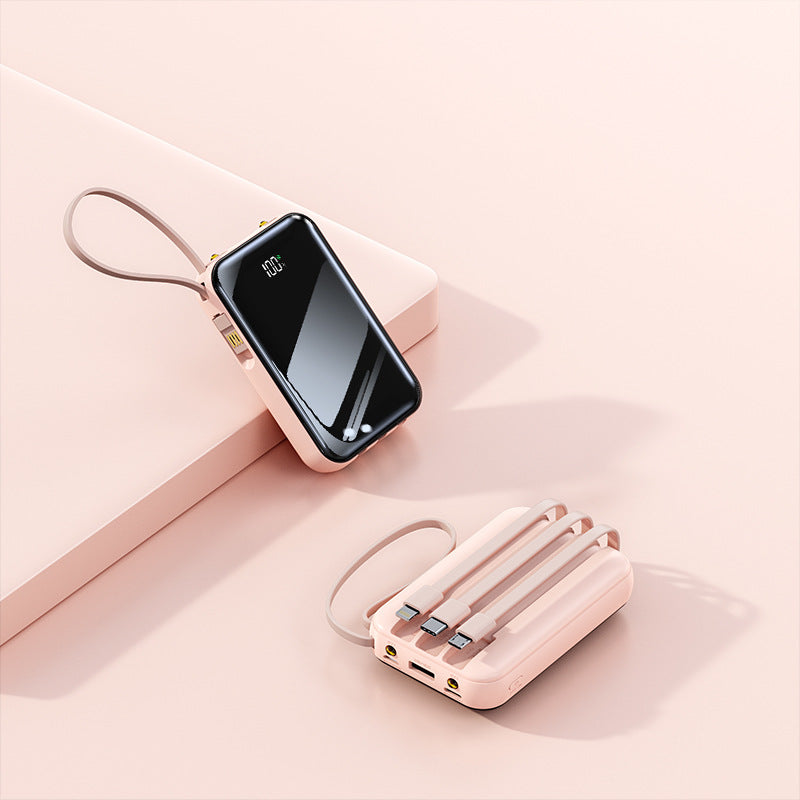 Portable power bank with integrated charging station Kalsten