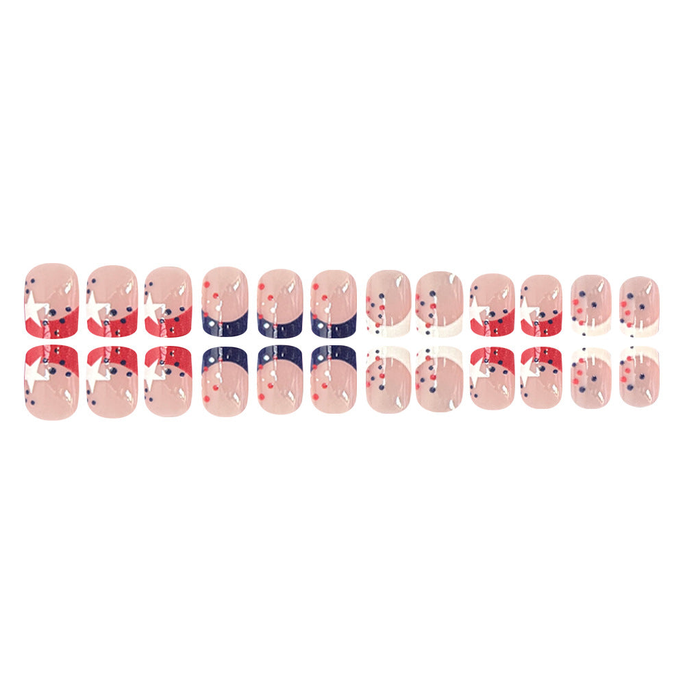 Patriotic Themed Press-On Nails Kalsten