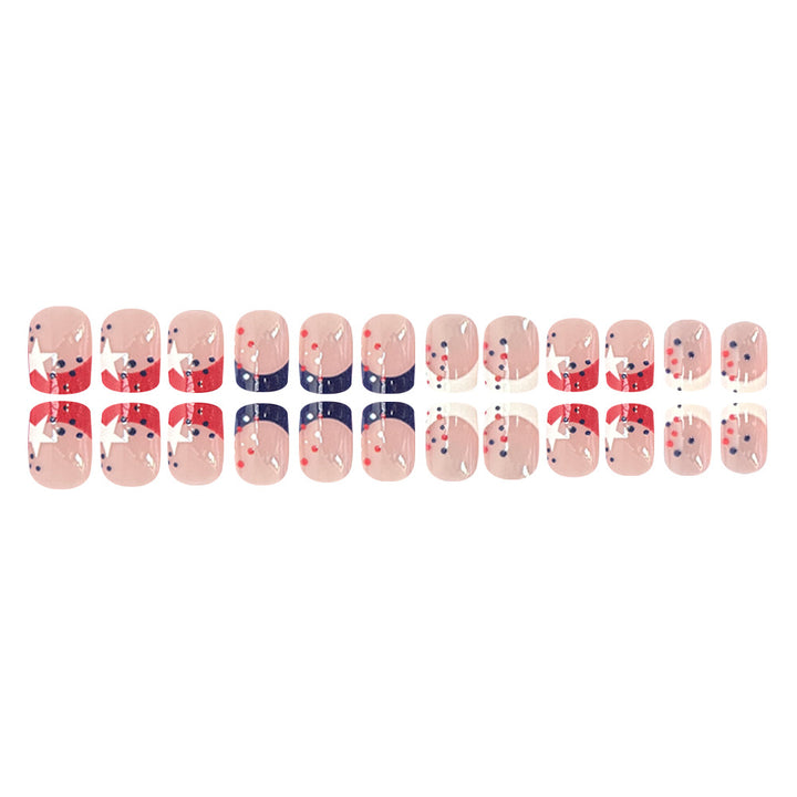Patriotic Themed Press-On Nails Kalsten
