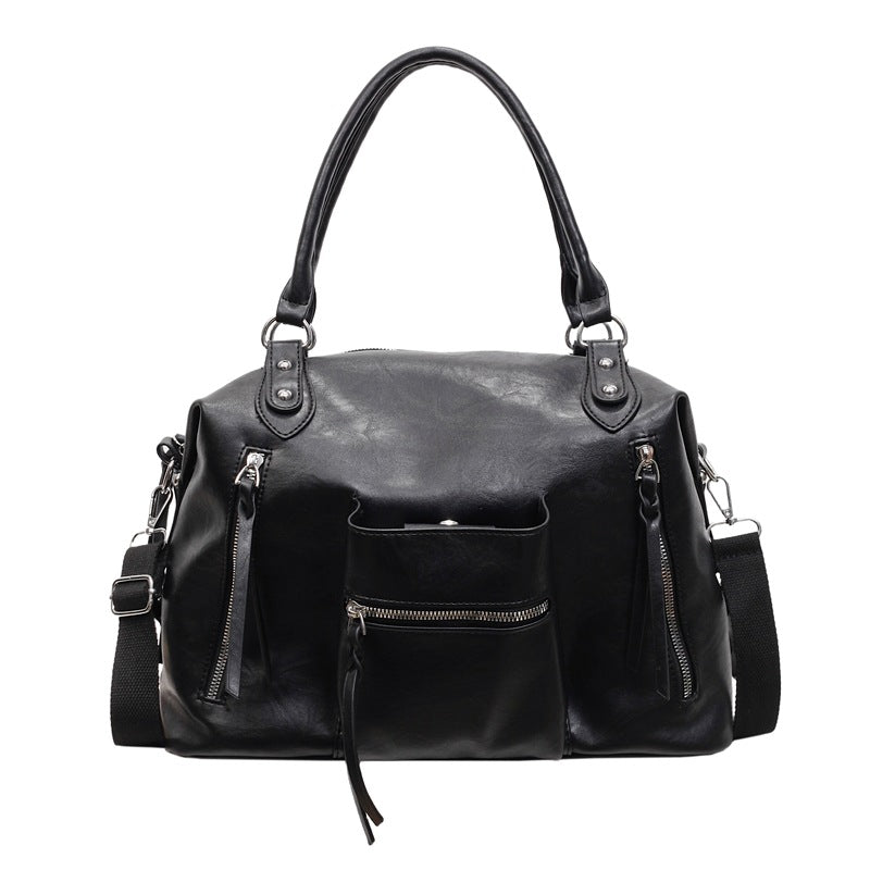 Premium Leather Travel Tote