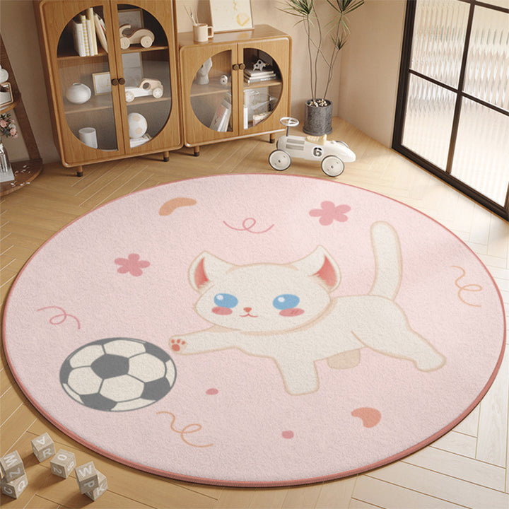 Playful Dinosaur Theme Rug