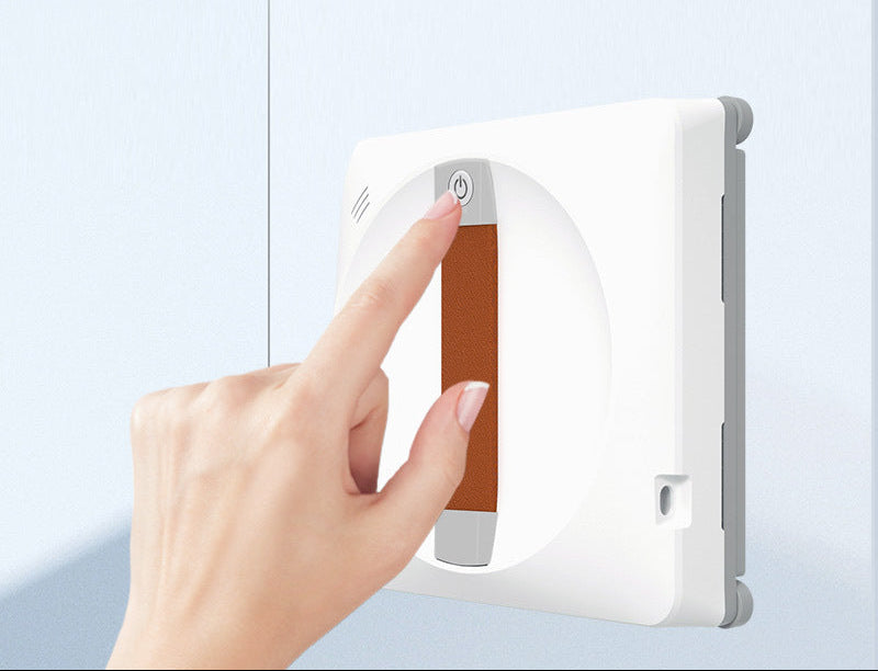 robotic window cleaner with dual water spray system and microfiber pads Kalsten