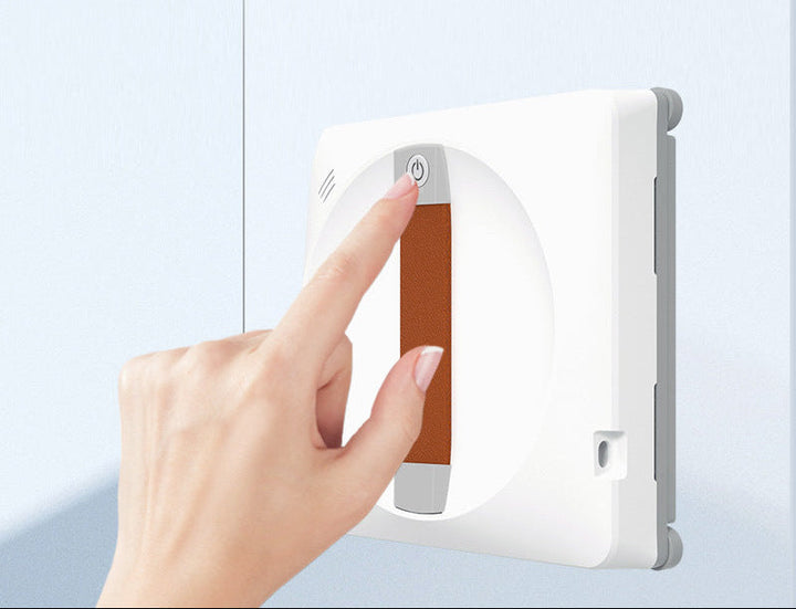 robotic window cleaner with dual water spray system and microfiber pads Kalsten