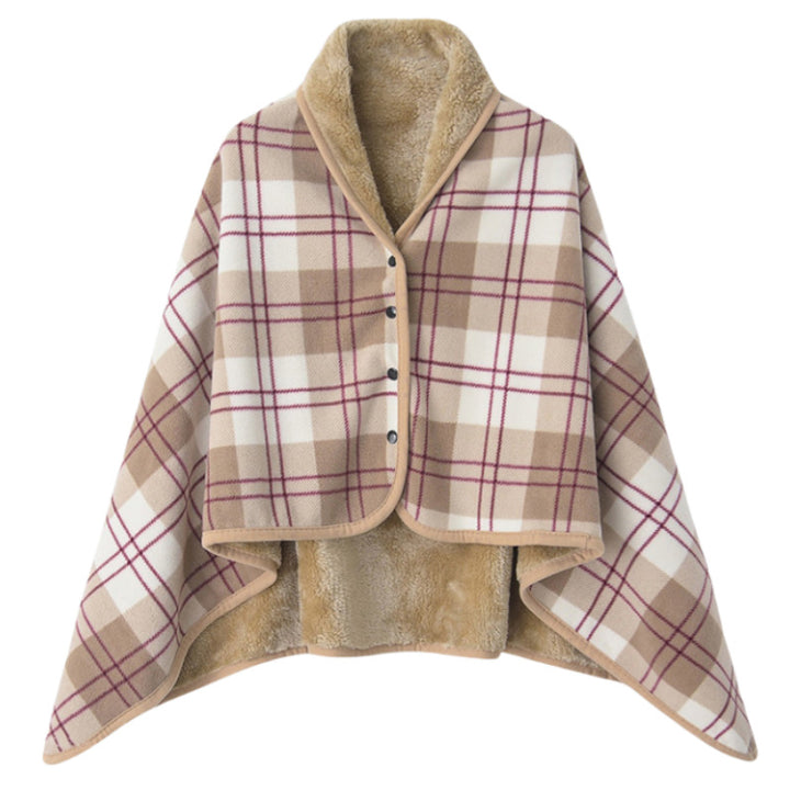 Ladies elegant warmkeeping poncho blanket Kalsten