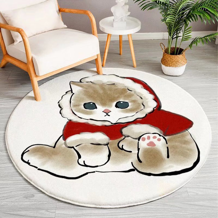 Cartoon-Themed Round Area Rug Kalsten