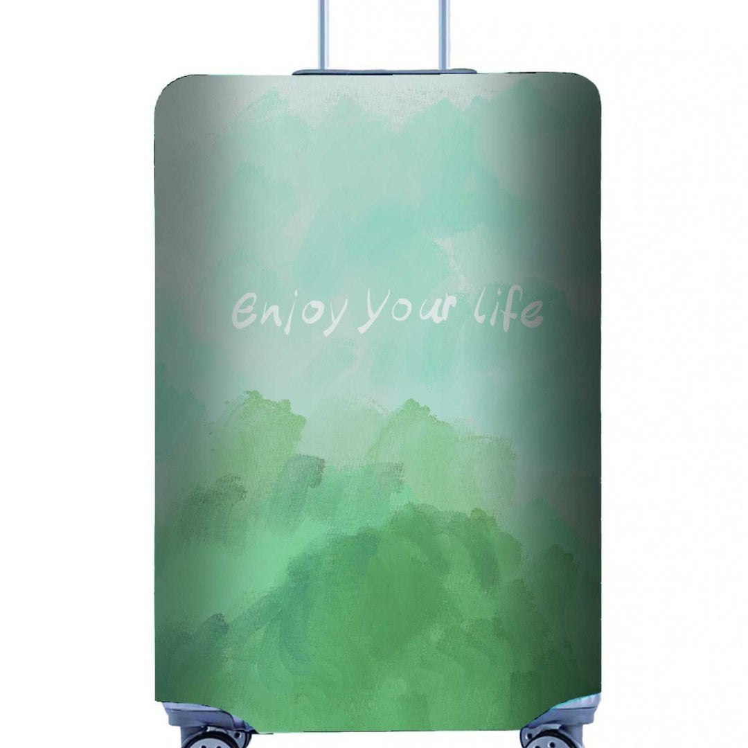 Women's Hard Shell Suitcase with Modern Geometric Design Kalsten