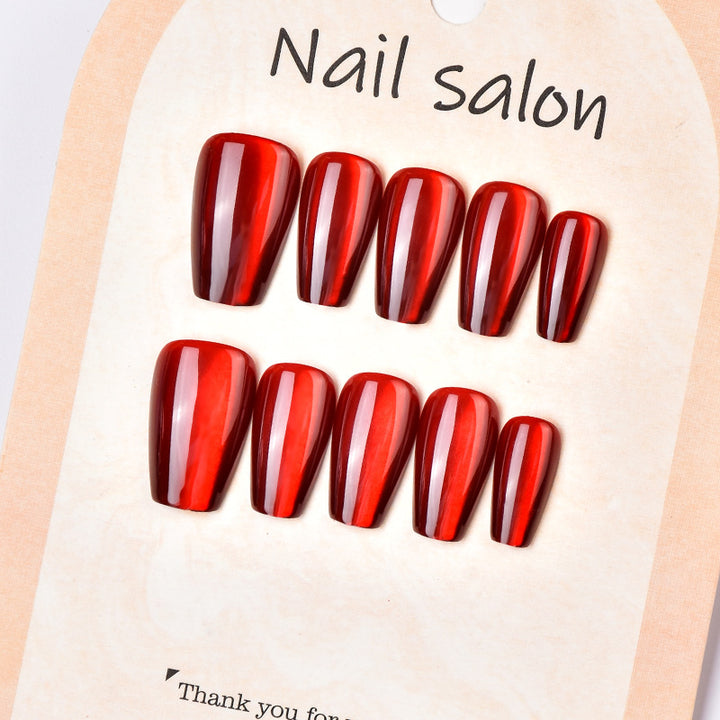 Glossy Stiletto Press-On Nail Set